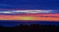 DawnÃ¢â¬â¢s Early Light Over Lake Michigan #1 Royalty Free Stock Photo